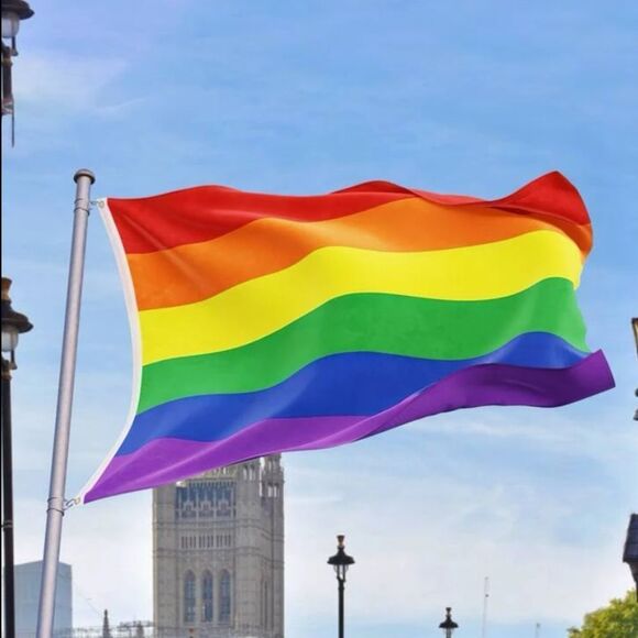 💥Last One 🆕 LGBT Rainbow Pride Flag or Wall Tapestry - Picture 1 of 4